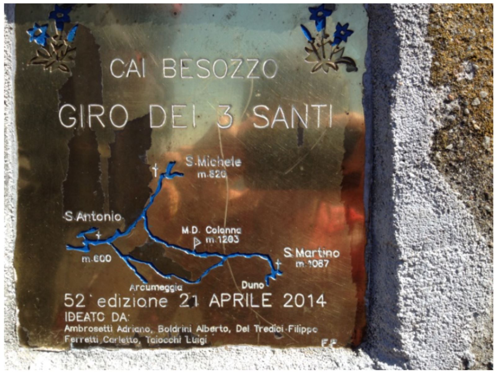 giro dei 3 santi