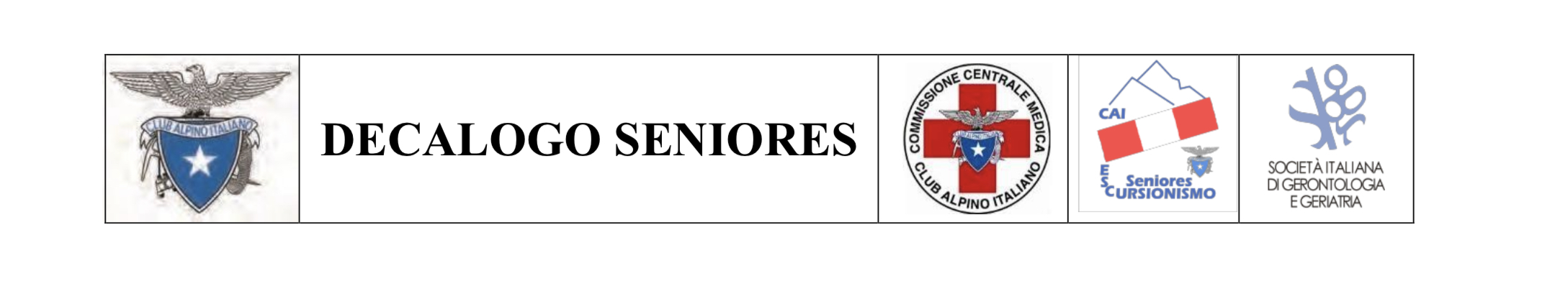 DECALOGO SENIORES
