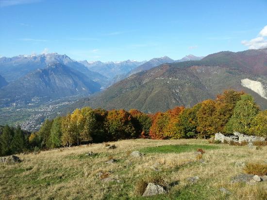 panorama autunnale verso