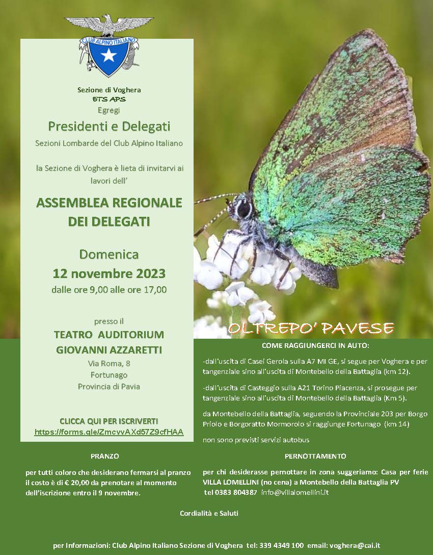 Invito delegati fortunago