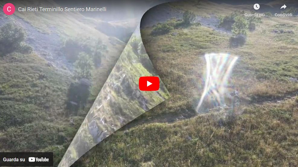 VIDEO Sentiero Marinelli