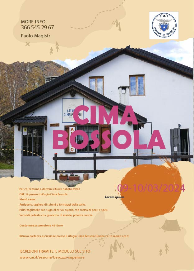 volantino cima bossola 2024