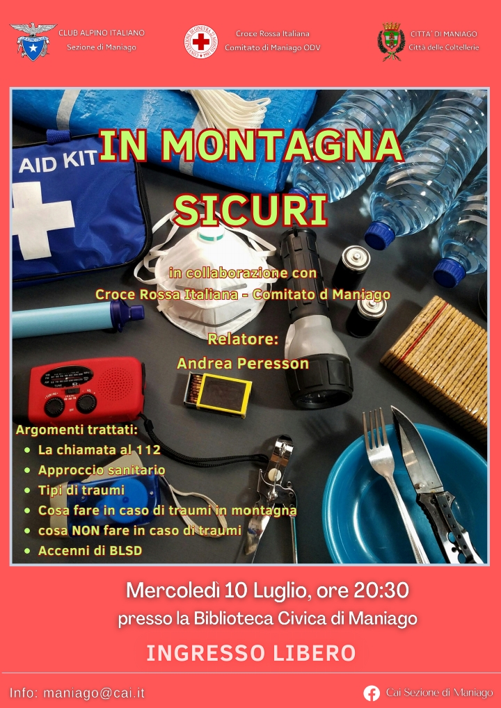 SICURI IN MONTAGNA 10.07.24