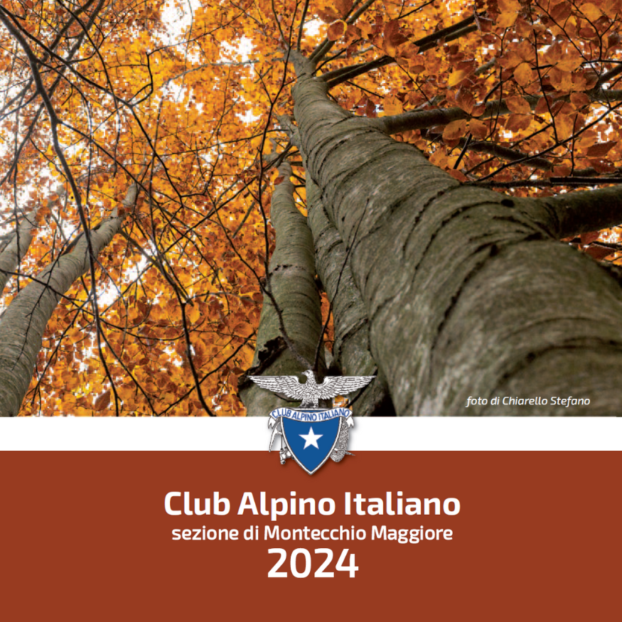 CAI Montecchio Maggiore Libretto 2024 Copertina